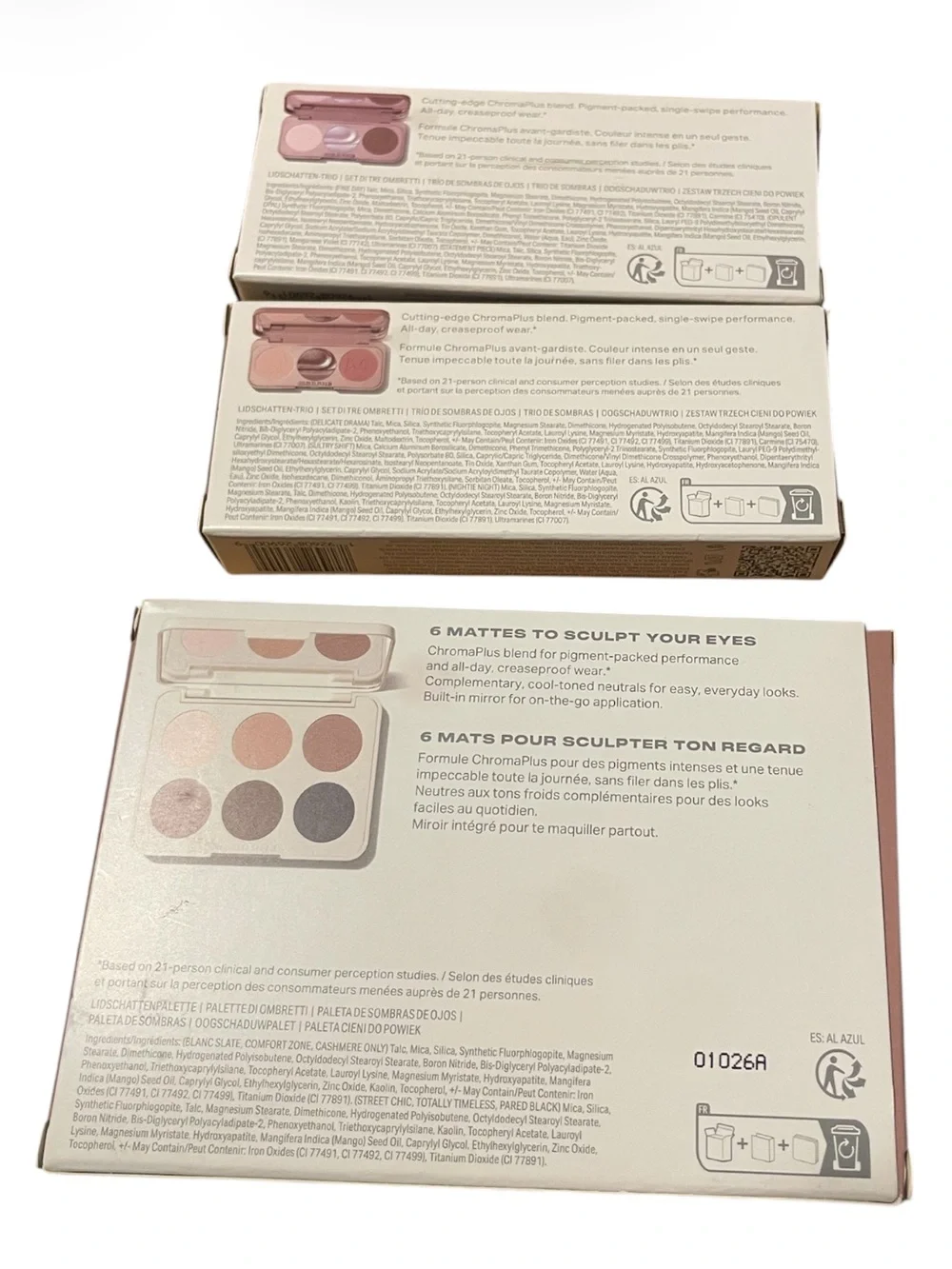 NEW Morphe ChromaPlus Eyeshadow Palette Trio Bundle – Underslated & More